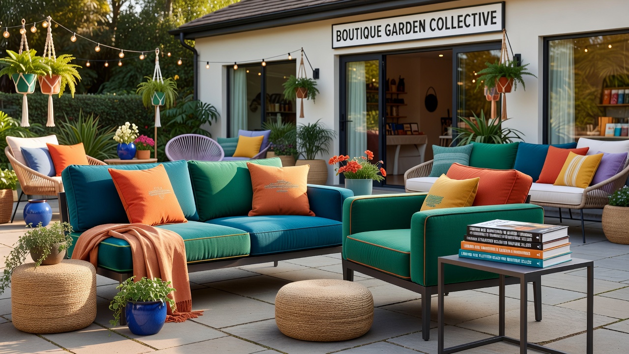 Linking Hue Variations in Garden Furnishings to Enhanced Platform Reach for Boutique Sellers