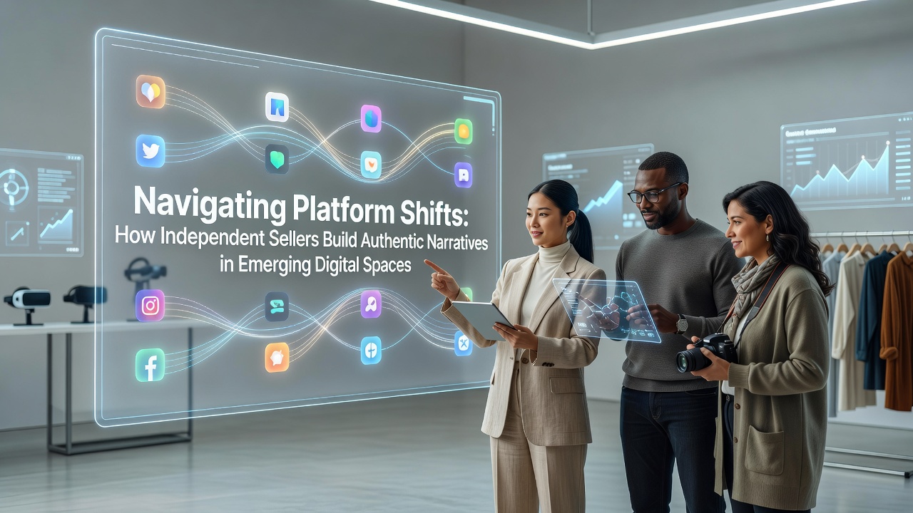 Navigating Platform Shifts: How Independent Sellers Build Authentic Narratives in Emerging Digital Spaces