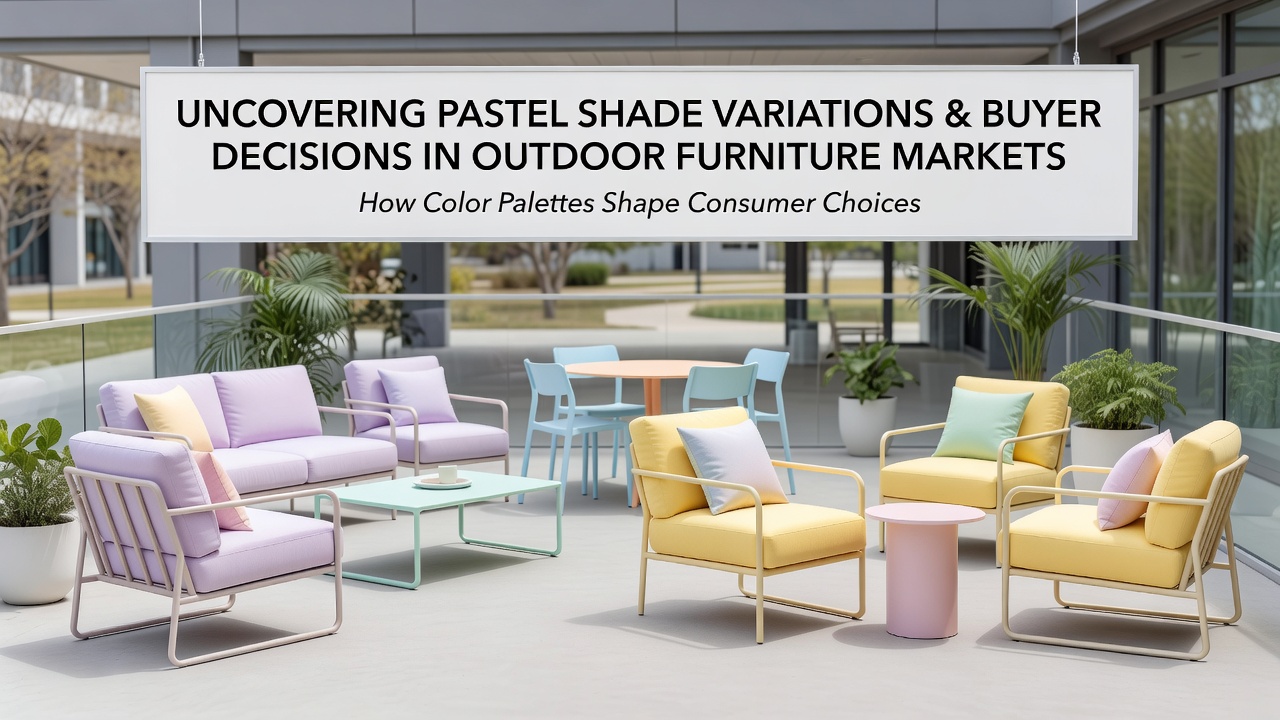 Uncovering How Pastel Shade Variations Shape Buyer Decisions in Outdoor Furniture Markets